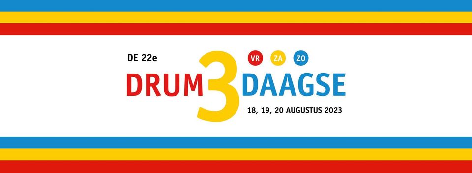 Cesar Zuiderwijk en Slagwerkkrant presenteren de 22ste DrumDrieDaagse